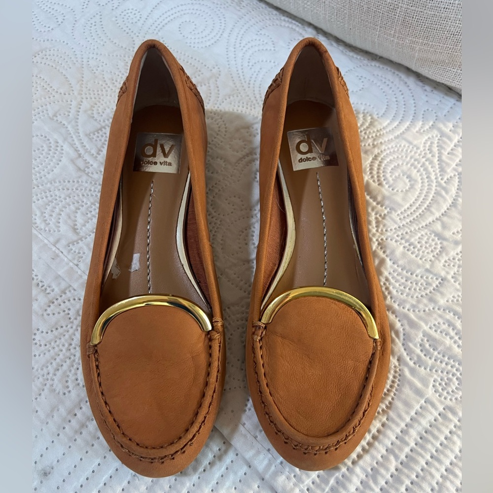 DV by Dolce Vita Women's Erica, Cognac Leather, size 7 never worn